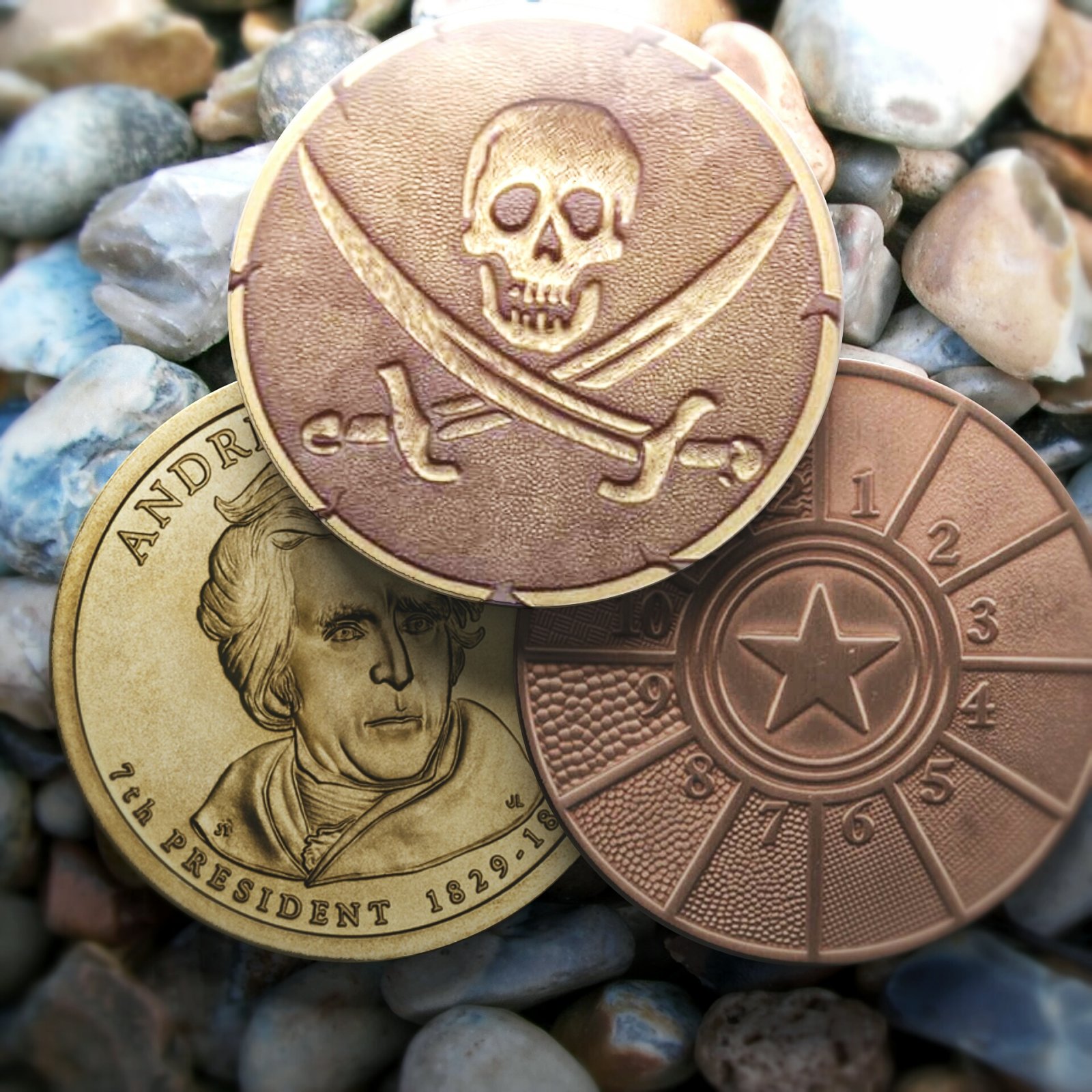 Coins by Nkansah Rexford, rendered on RenderStreet